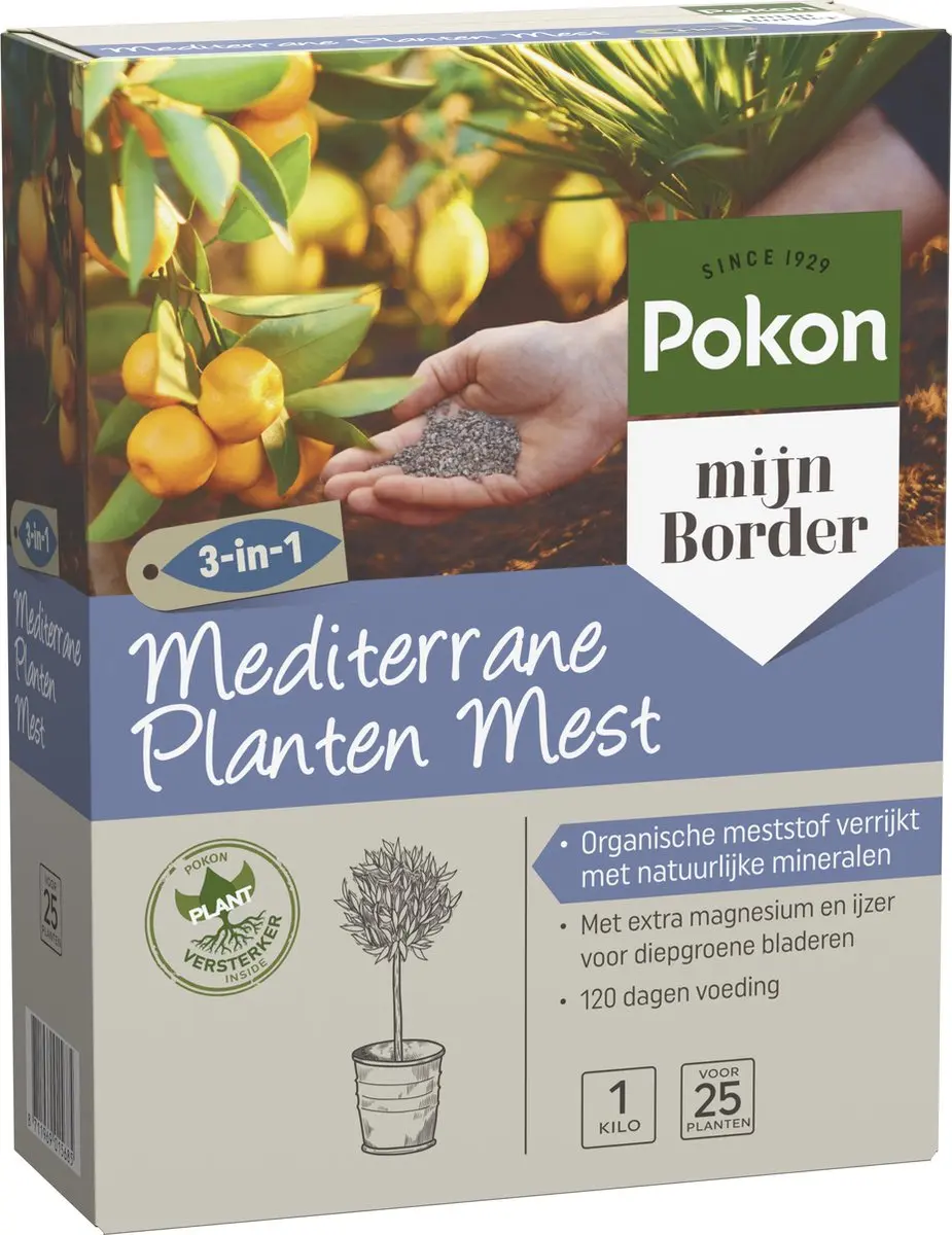 Pokon Mediterrane Planten Mest 1kg - afbeelding 6 van 6