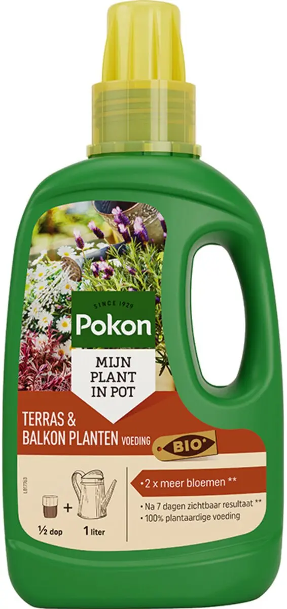 Pokon Bio Terras & Balkonplanten Voeding 500ml