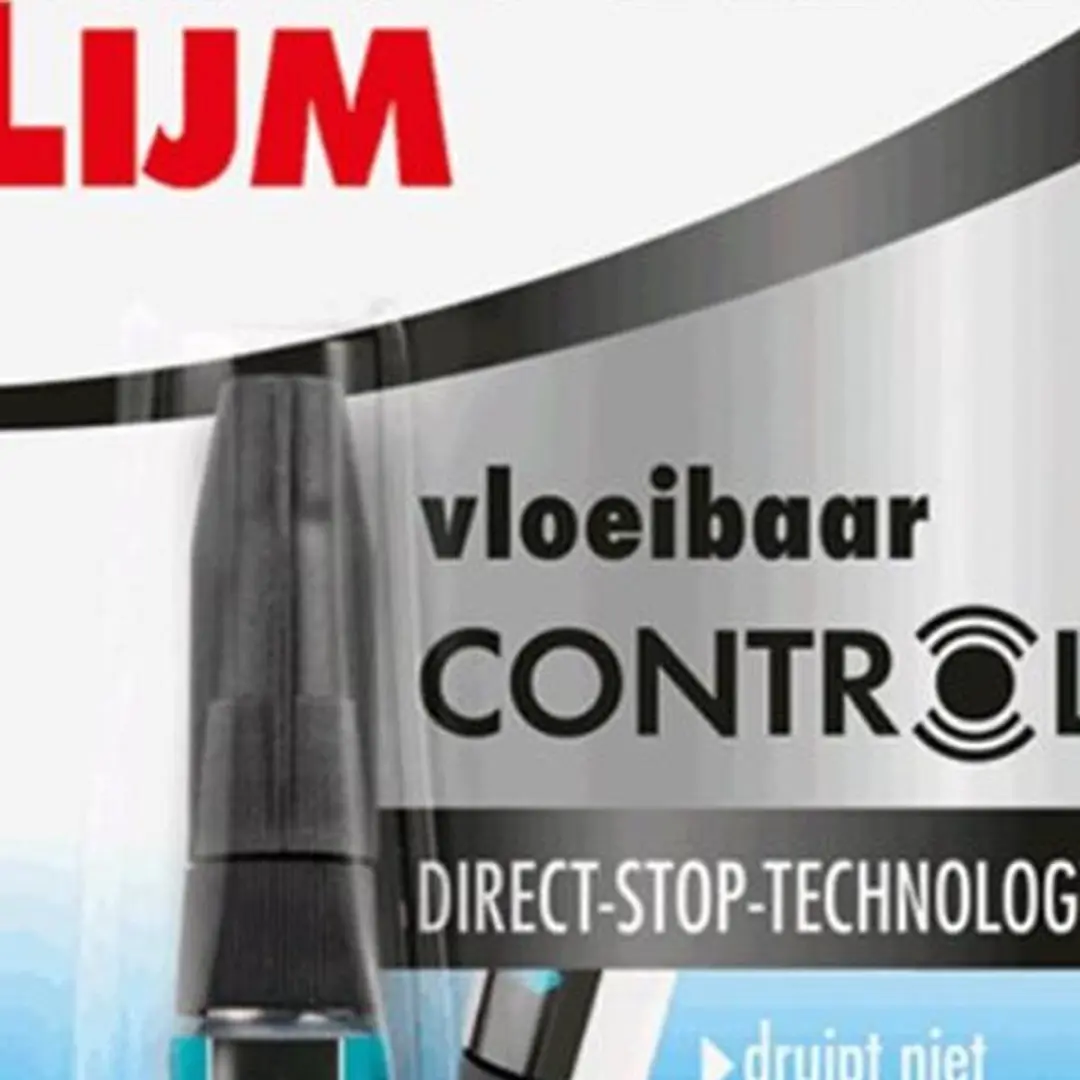 Bison Secondelijm Vloeibaar Control 3ml - Metaal/Hout/Rubber