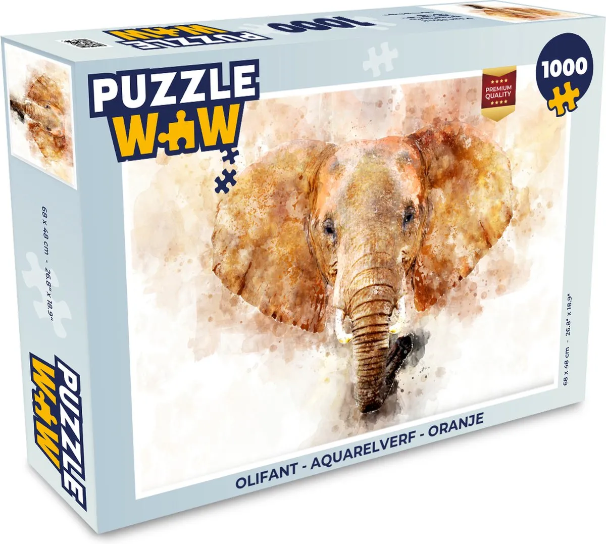 PuzzleWow Legpuzzel 1000 Stuks