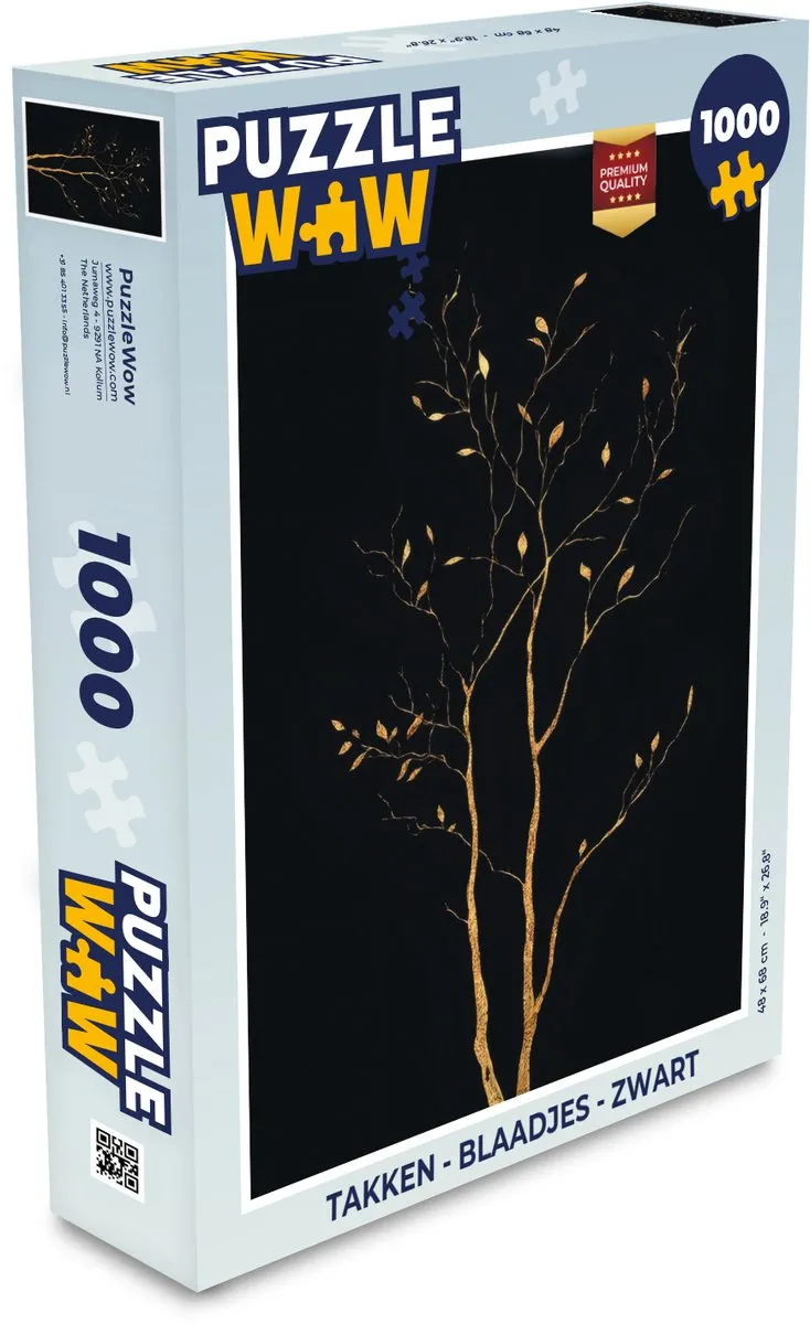 PuzzleWow Legpuzzel 1000 Stuks