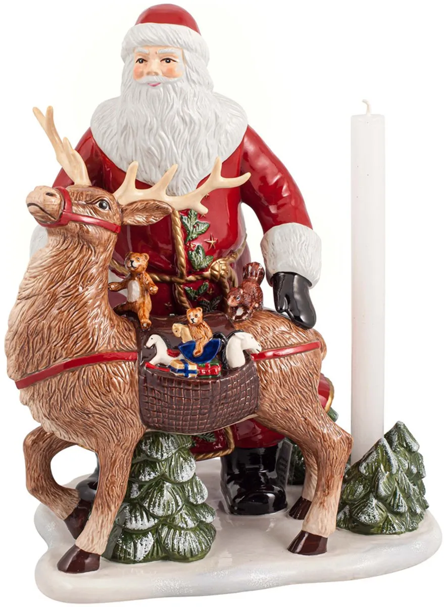 Villeroy & Boch Santa mit Hirsch Christmas Toys Memory