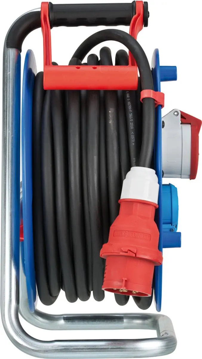 Brennenstuhl Garant CEE 1 IP44 Kabelhaspel 30m 5G2,5 - 6400W - Multikleur
