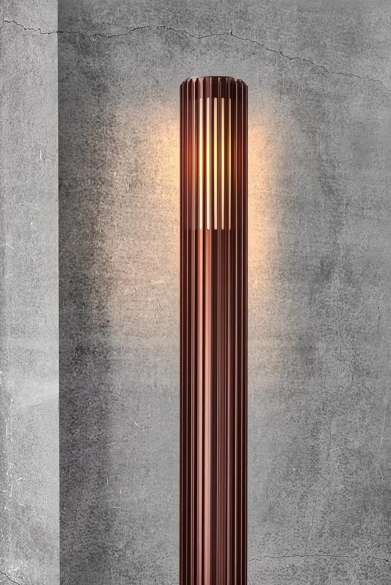 Nordlux Aludra 95 Tuinpaal E27 - Bruin Metallic - afbeelding 3 van 6