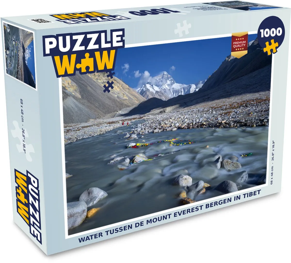 PuzzleWow Mount Everest Legpuzzel 1000 Stuks