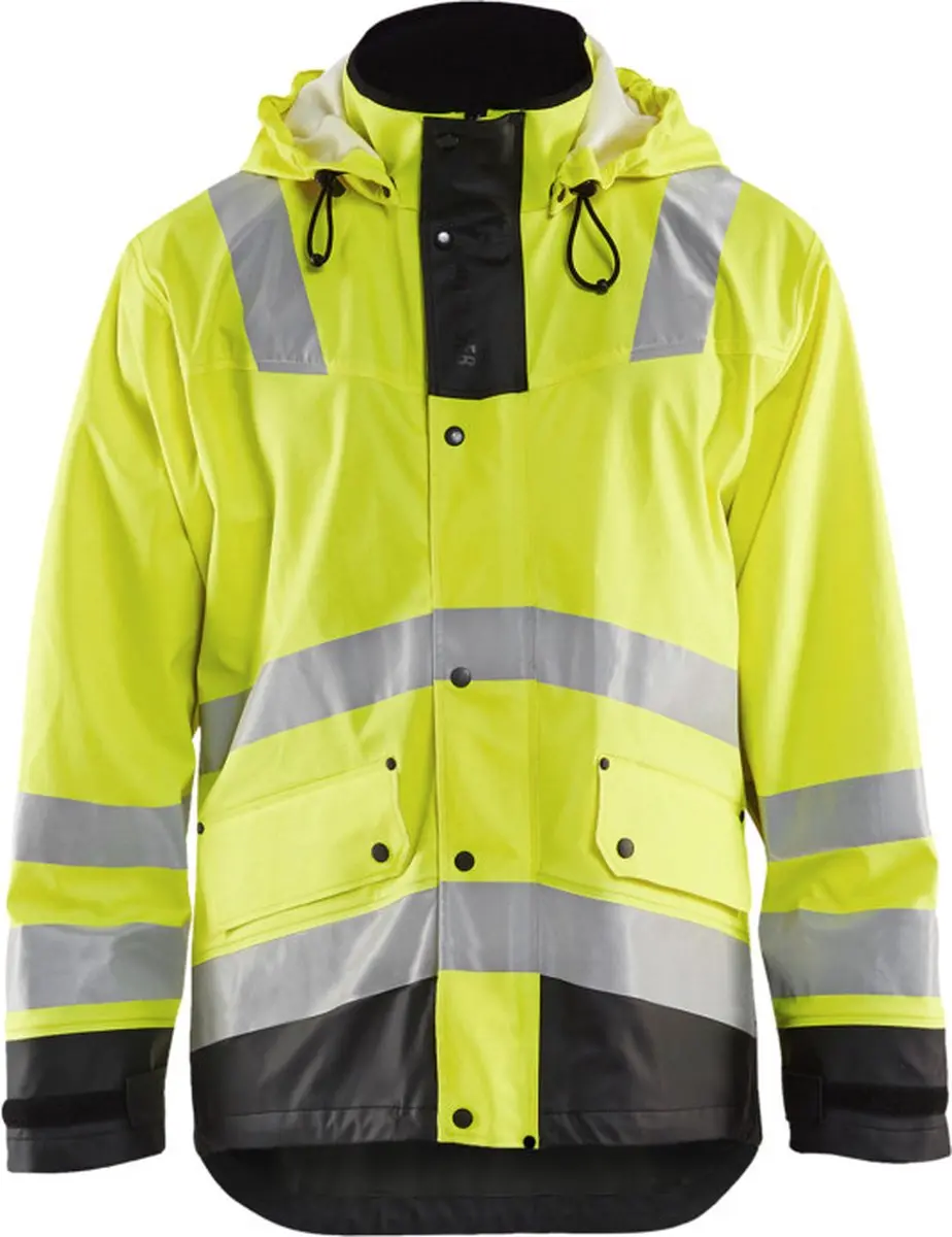 Blaklader Regenjas gevoerd High Vis LEVEL 2 4307-2003