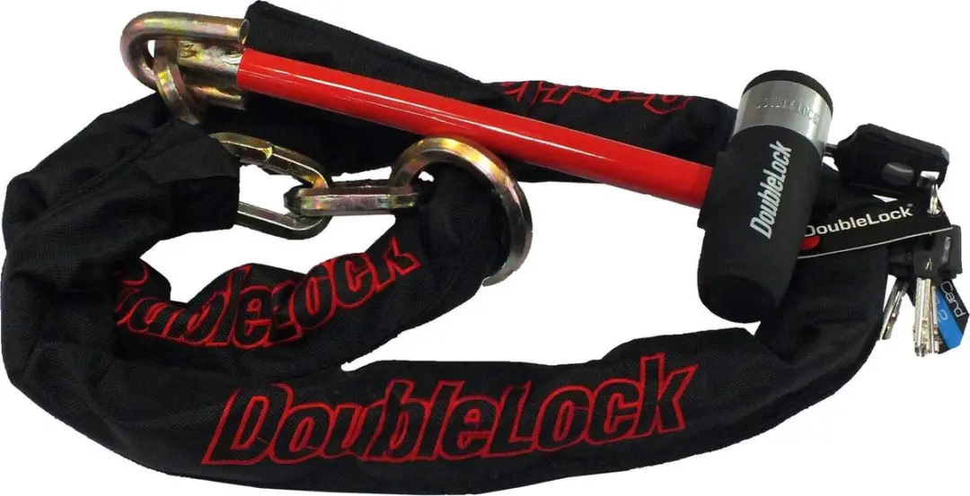 Little Jumbo Doublelock Loop Chain Kettingslot 130cm SCM - Zwart