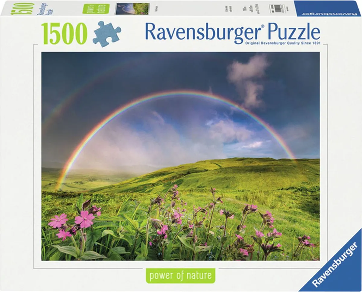 Ravensburger Spectaculaire Regenboog Puzzel 1500 Stuks - Multicolor