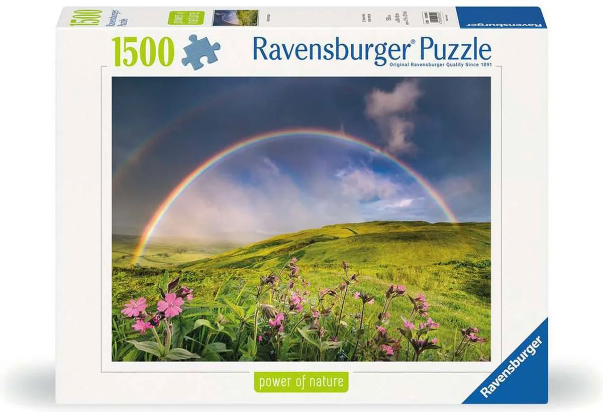 Ravensburger Spectaculaire Regenboog Puzzel 1500 Stuks - Multicolor