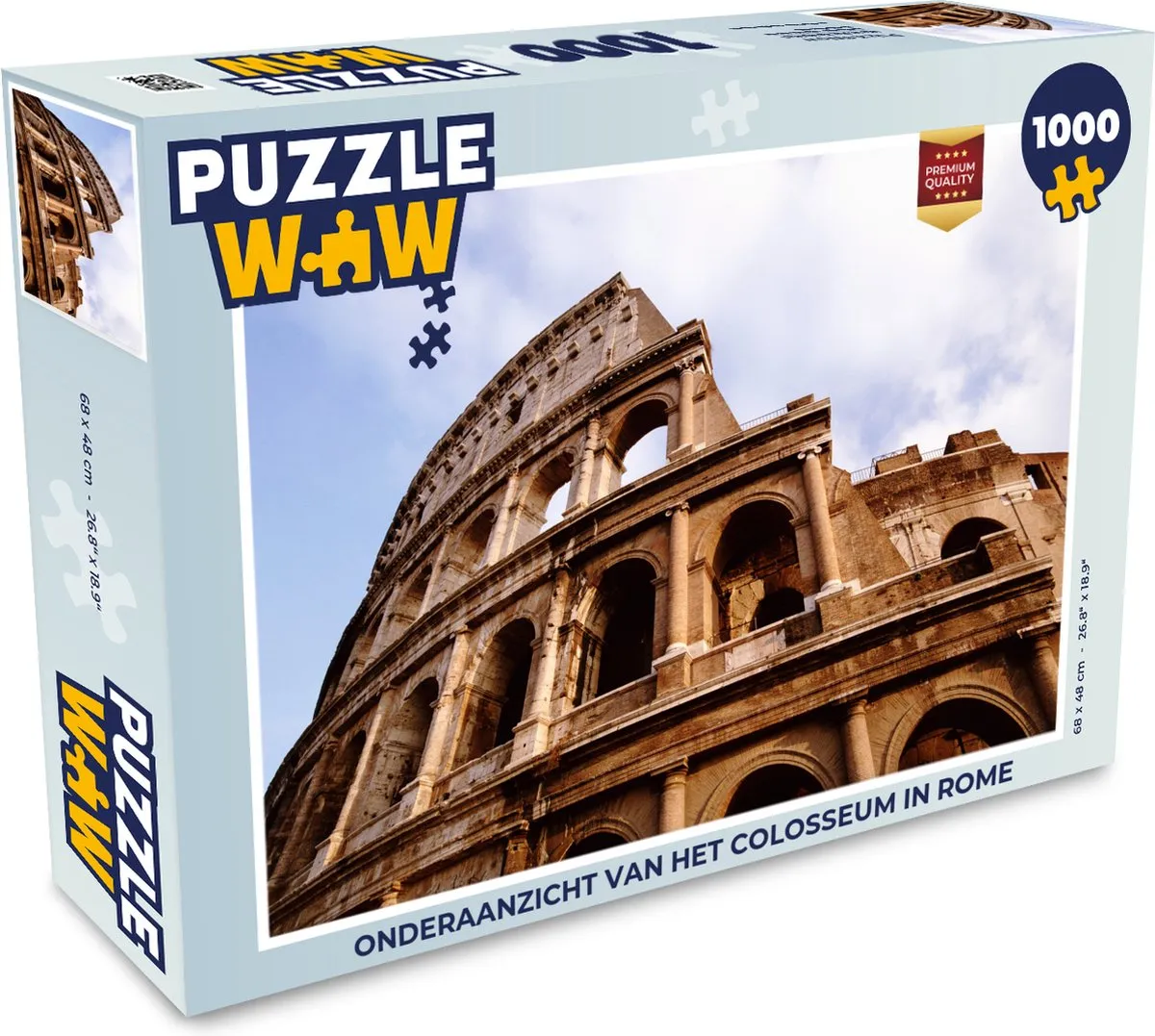PuzzleWow Colosseum Legpuzzel 1000 Stuks