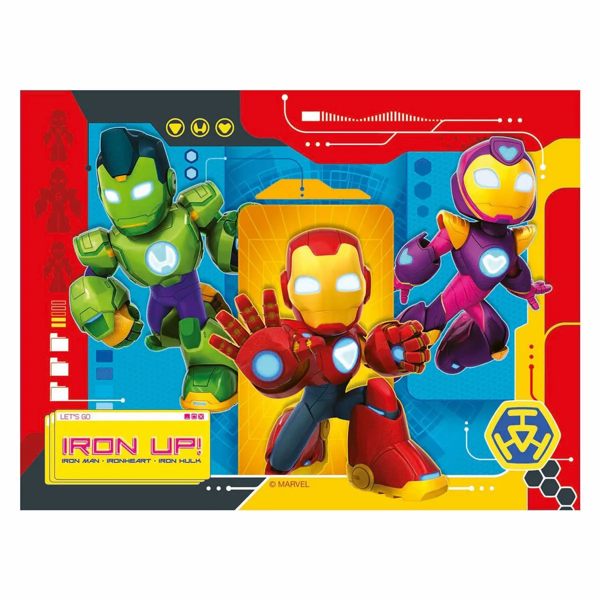 Ravensburger Iron Man & Friends Legpuzzel 24 Stuks - Meerkleurig