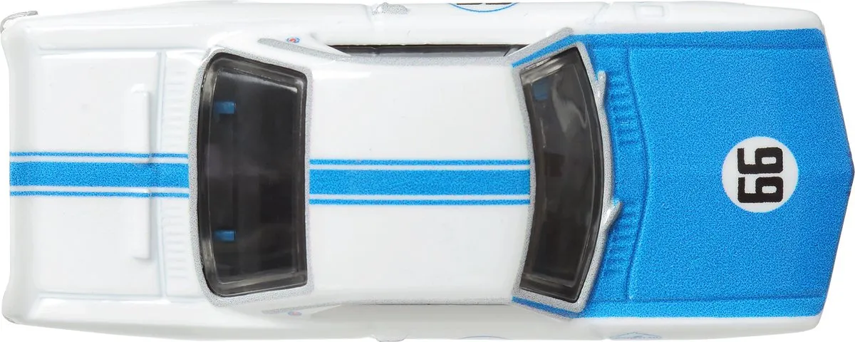 Hot Wheels Boulevard HRT69 Racewagen - Blauw/Wit