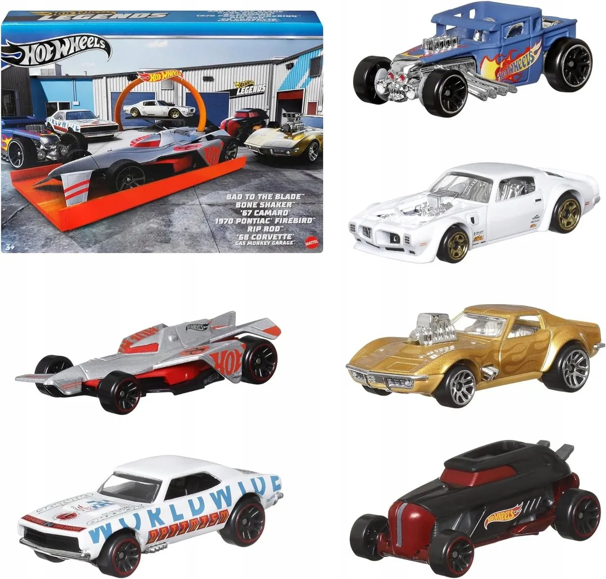 Hot Wheels HRX55 Voertuigenset - Meerkleurig