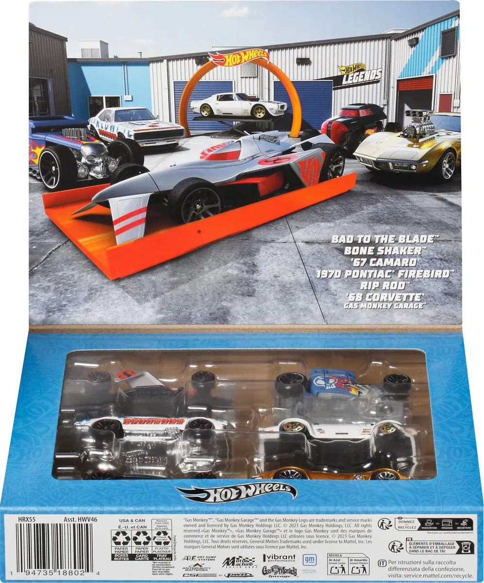Hot Wheels HRX55 Voertuigenset