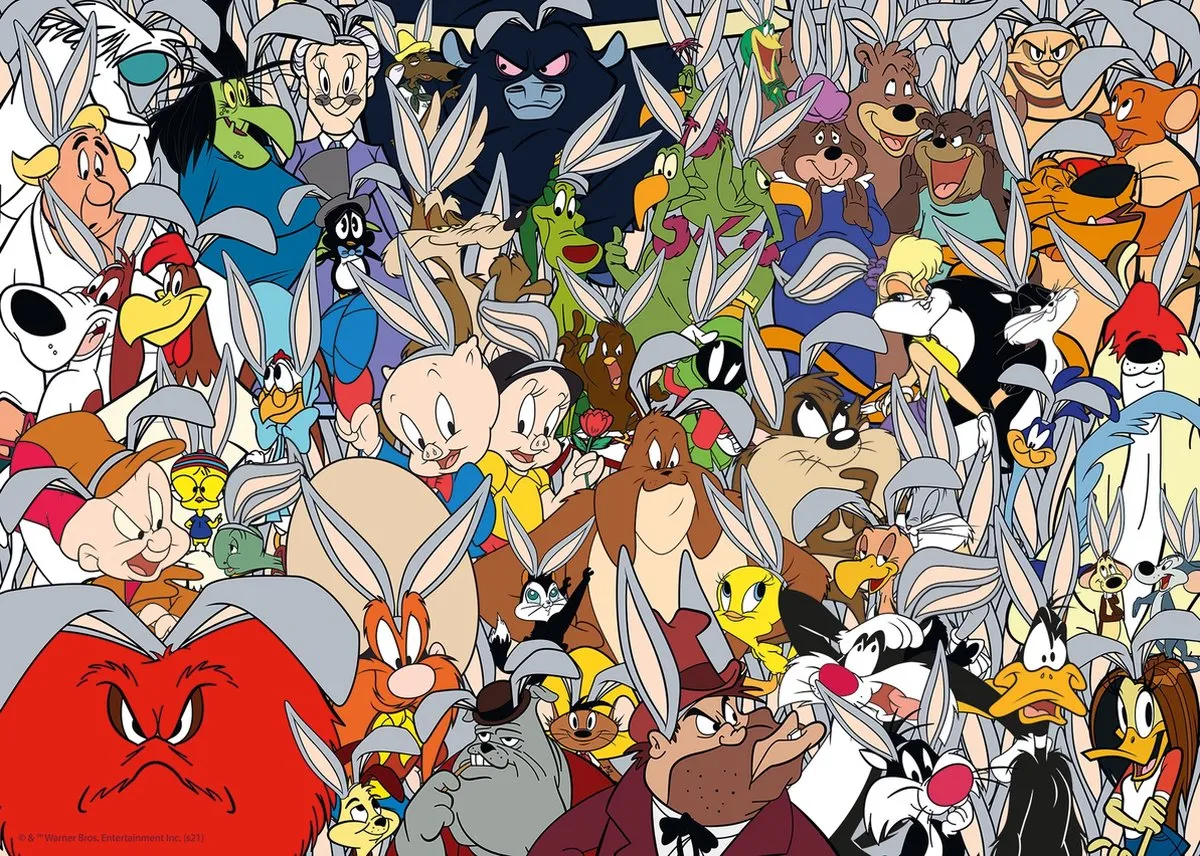 Ravensburger Looney Tunes Challenge Legpuzzel 1000 Stuks - 169269