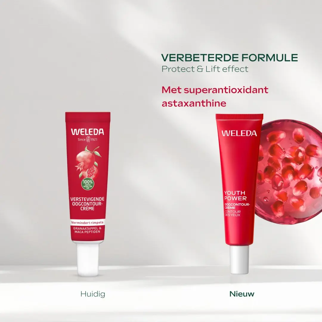 Weleda Youth Power Oogcrème Granaatappel Astaxanthine 12ml - afbeelding 6 van 6