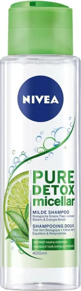 Nivea Micellar Pure Detox Shampoo 400 ml