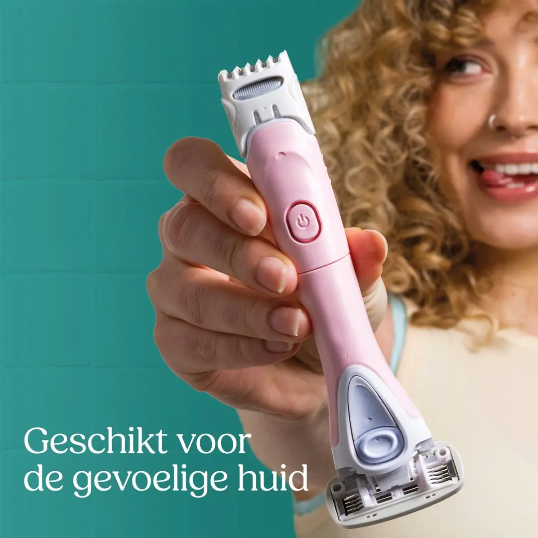 Wilkinson Sword Intuition Complete Care Bikini Scheerapparaat - Roze - afbeelding 6 van 6