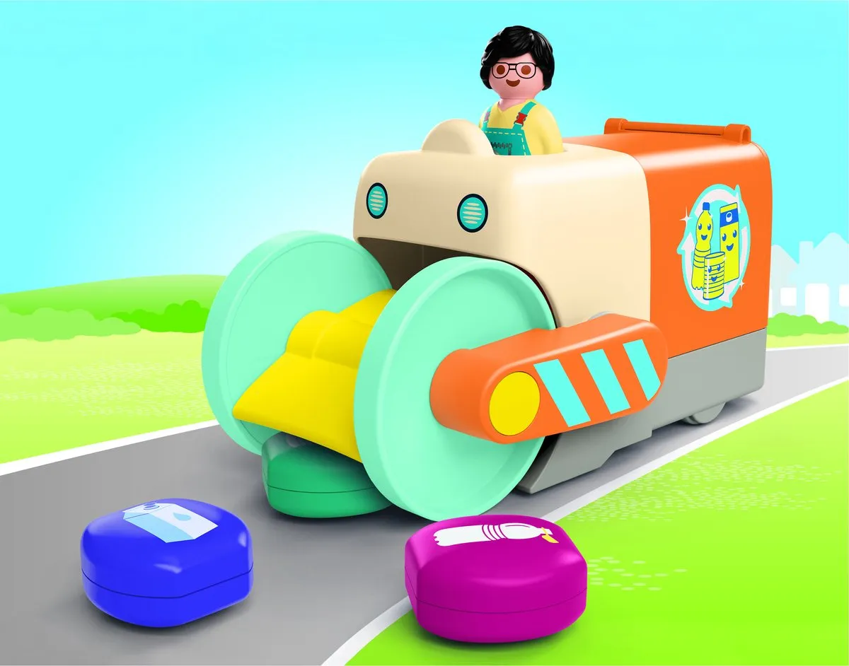 Playmobil Junior Duw en Grijpvuilniswagen 71774 - Multicolor - afbeelding 6 van 6