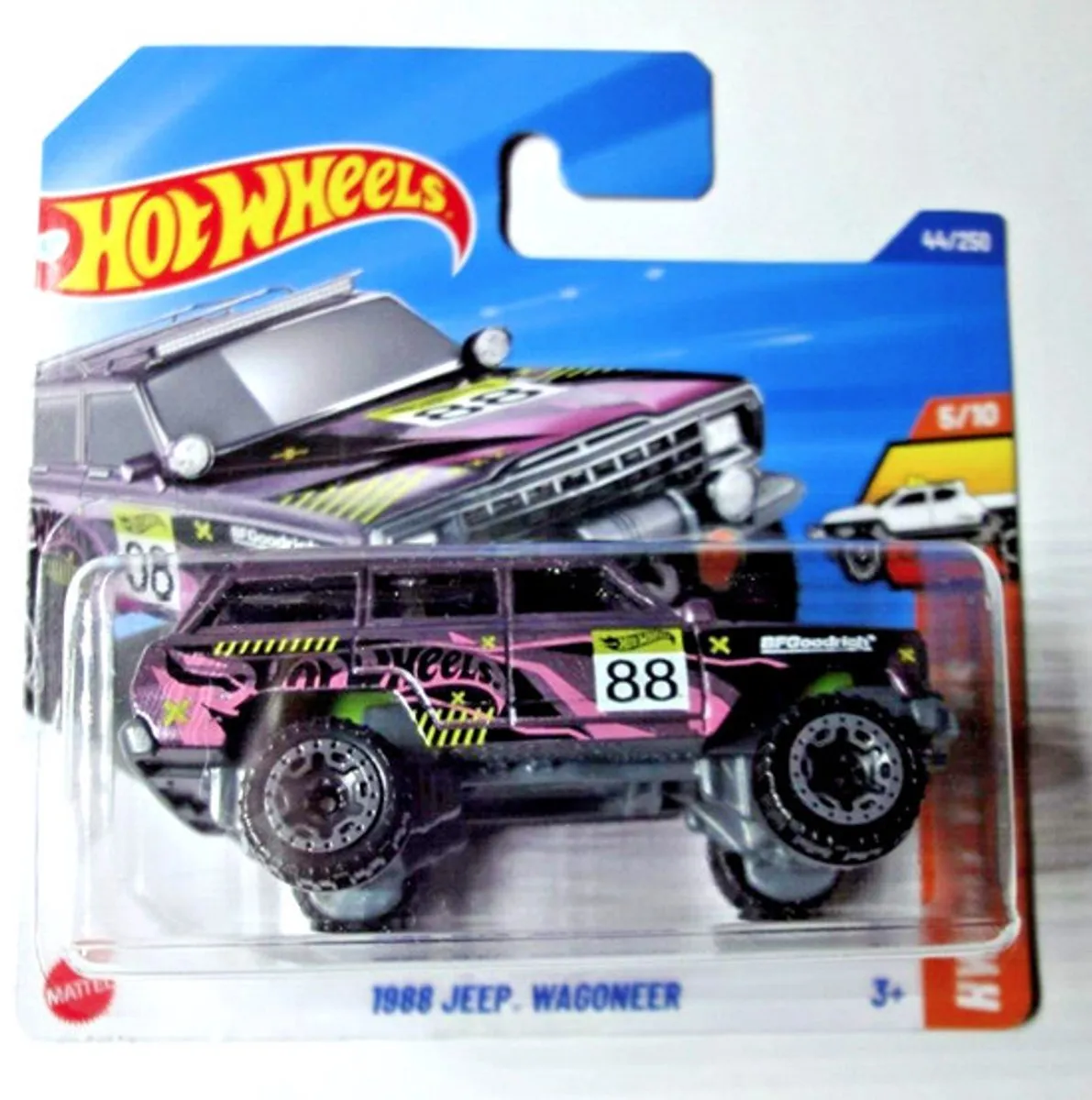 Hot Wheels 1988 Jeep Wagoneer HW Hot Trucks 21A