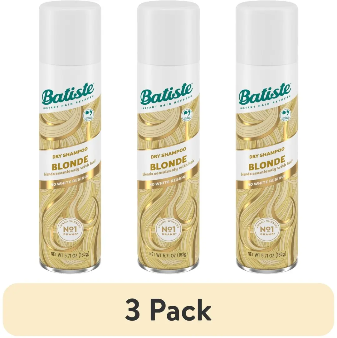 3x Batiste Droogshampoo Hint of Colour Light Blond 200 ml