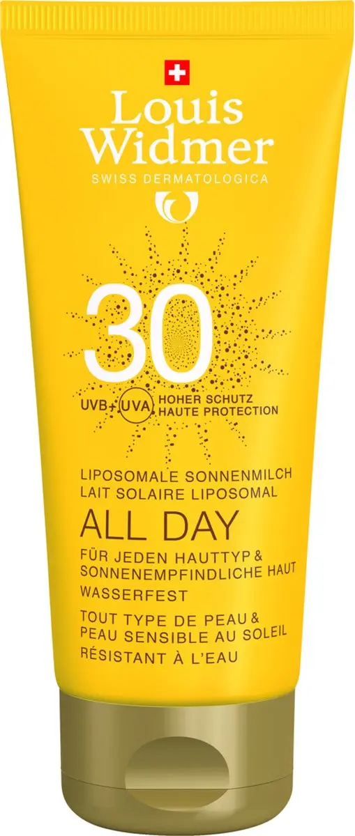 Louis Widmer All Day Ongeparfumeerd Zonnemelk 100 ml