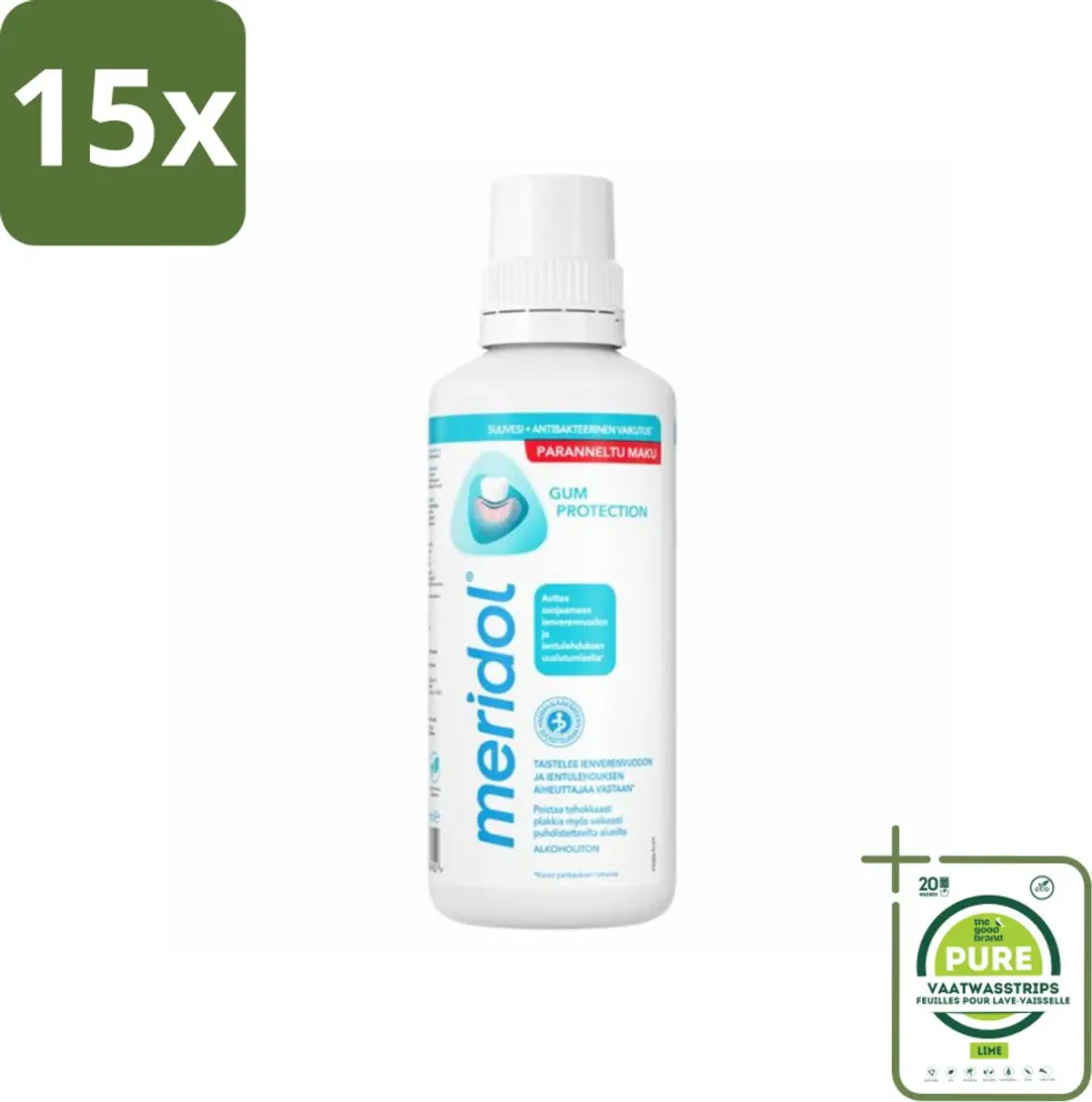 15 x Meridol Mondspoeling Tandvleesbescherming 400 ml
