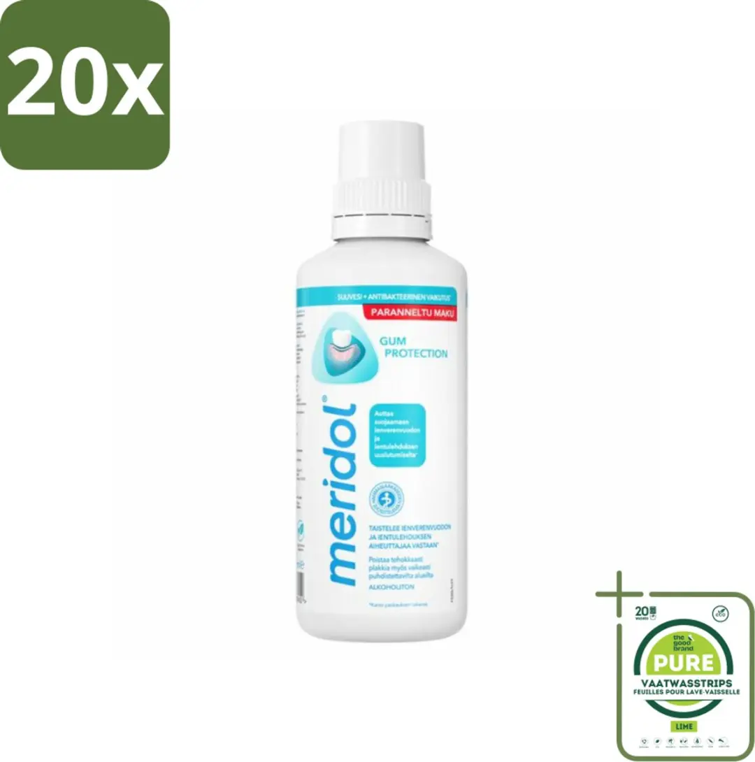 20 x Meridol Mondspoeling Tandvleesbescherming 400 ml