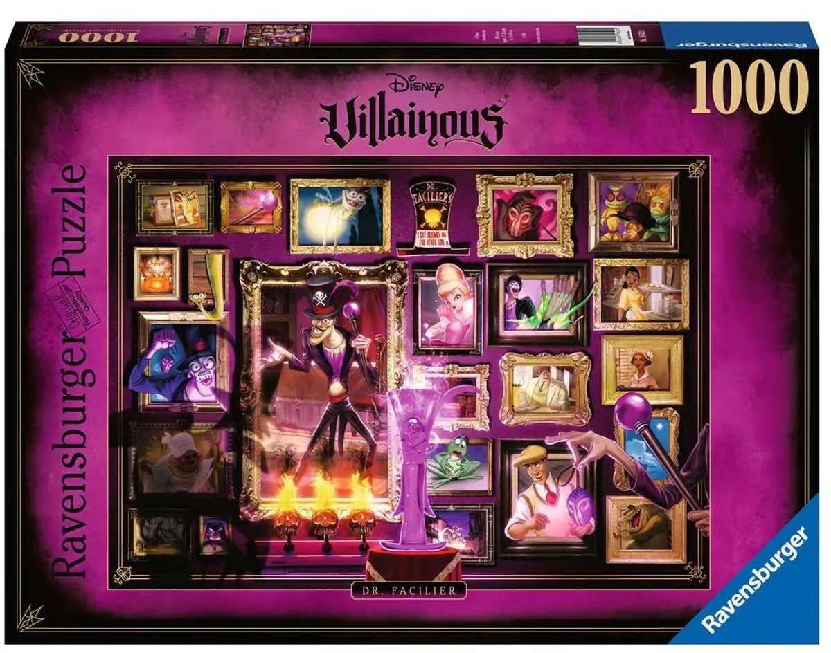 Ravensburger Disney Villainous Dr. Facilier Legpuzzel 1000 Stuks