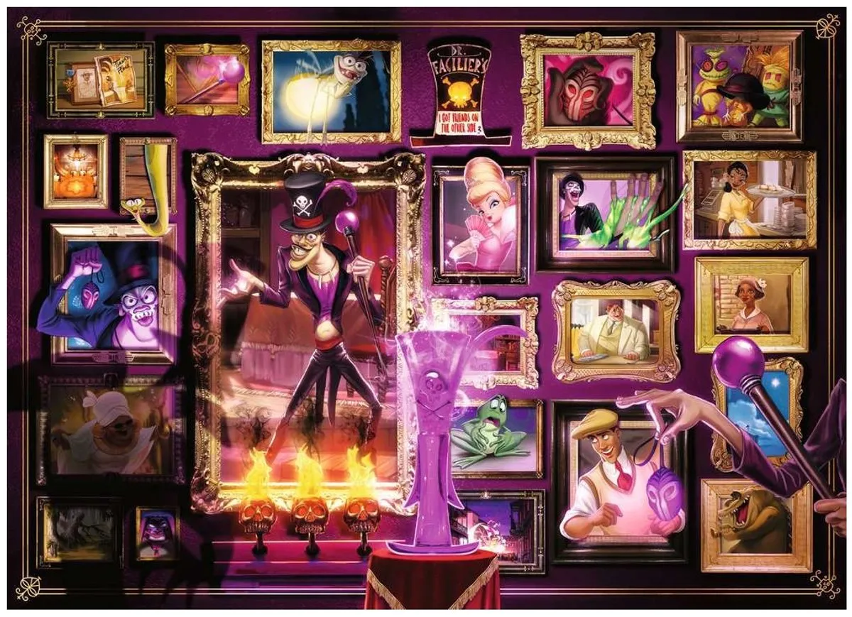 Ravensburger Disney Villainous Dr. Facilier Legpuzzel 1000 Stuks