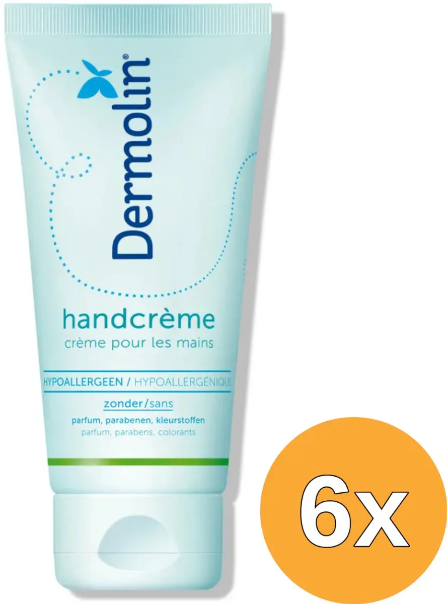 6x Dermolin Handcreme (75 ml)