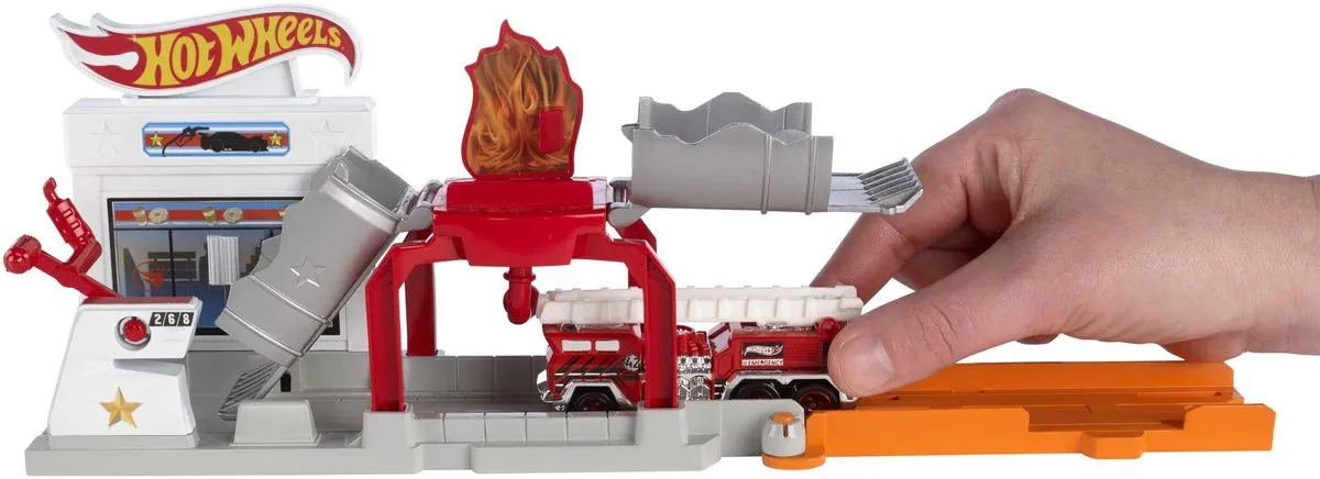 Hot Wheels Blaze Blast Racebaan FJN36 - Blaze Blast - afbeelding 6 van 6