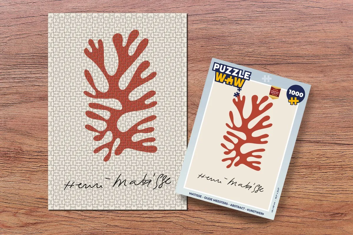 PuzzleWow Matisse Oude Meesters Legpuzzel 1000 Stuks - Multicolor
