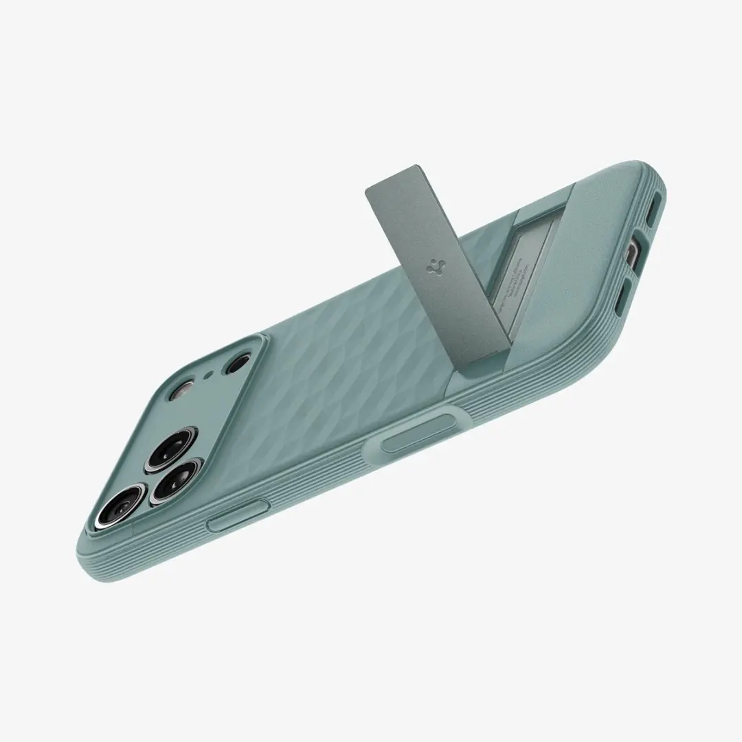 Spigen Parallax MagFit Hoesje iPhone 17 Pro Max - Groen