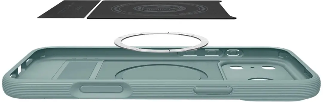 Spigen Parallax MagFit Hoesje iPhone 17 Pro Max - Groen