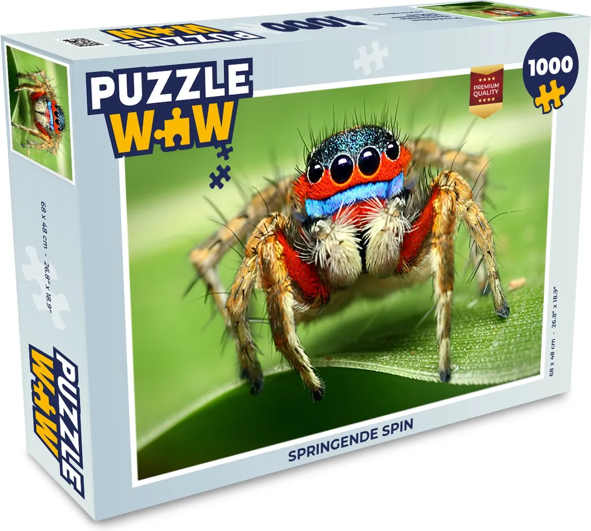 PuzzleWow Springende Spin Legpuzzel 1000 Stuks