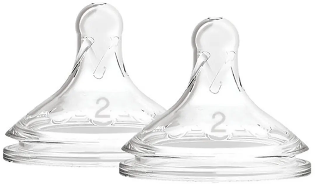 Dr. Brown's Options+ siliconen speen Level 2 brede hals
