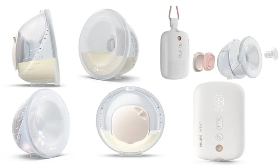 Philips Avent Handsfree Elektrische Borstkolf - Wit - afbeelding 2 van 5