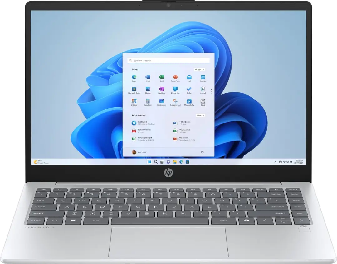 HP OmniBook 3 NGAI OmniBook 3 Next Gen AI 14-ha0002nb Copilot+ PC AMD Ryzen AI 7