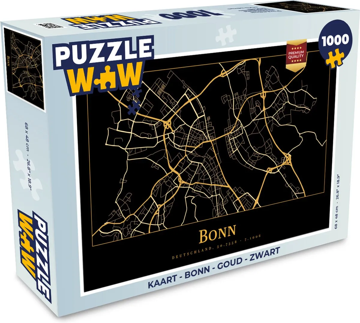 PuzzleWow Bonn Legpuzzel 1000 Stuks