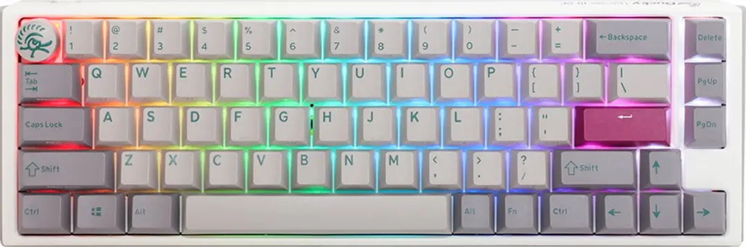Ducky One 3 Mist Grey SF Gaming Tastatur RGB LED