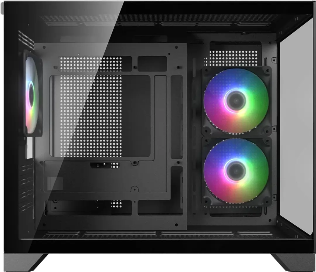 Cougar CGR-2QA6B-RGB Mini Tower - Zwart