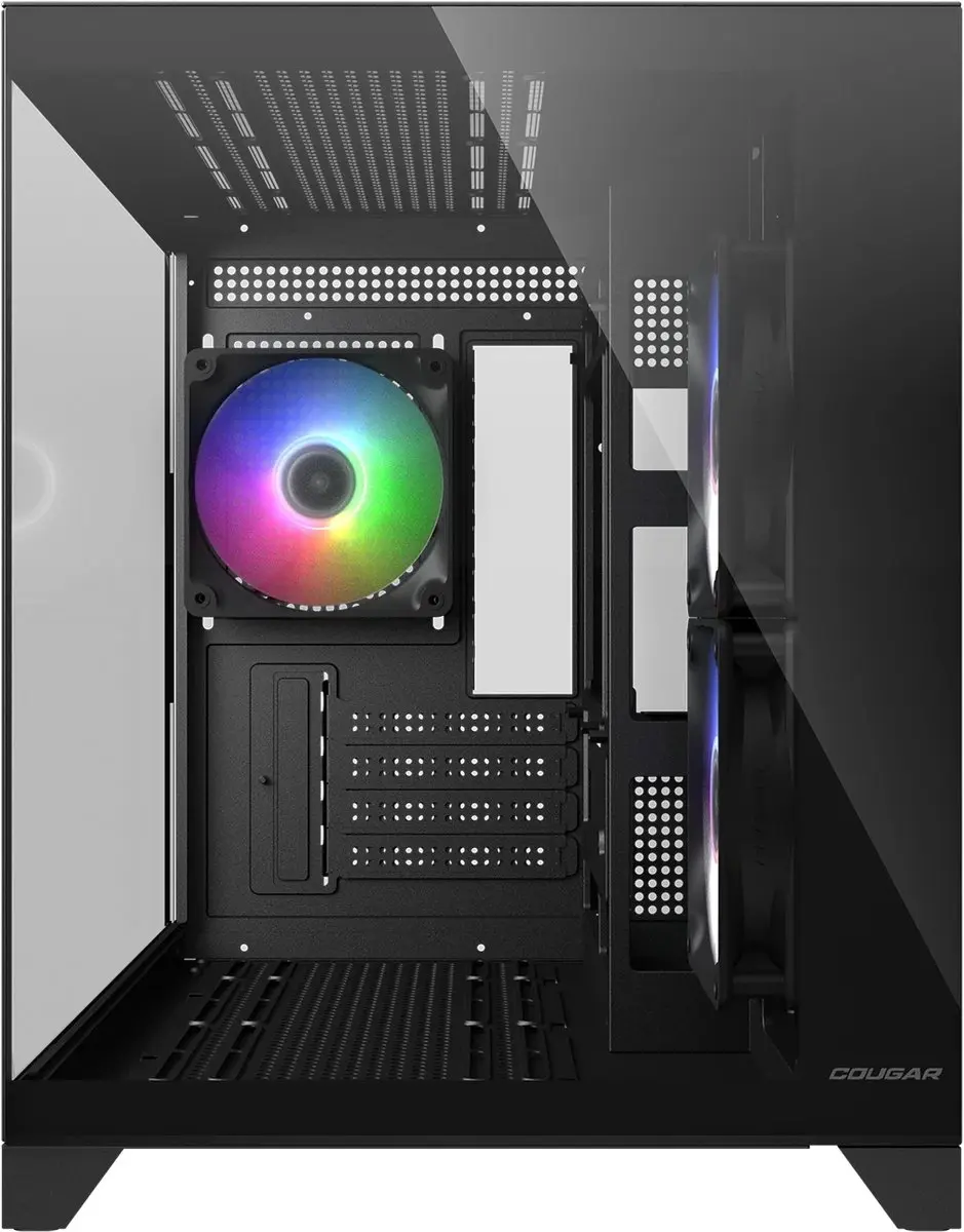 Cougar CGR-2QA6B-RGB Mini Tower - Zwart