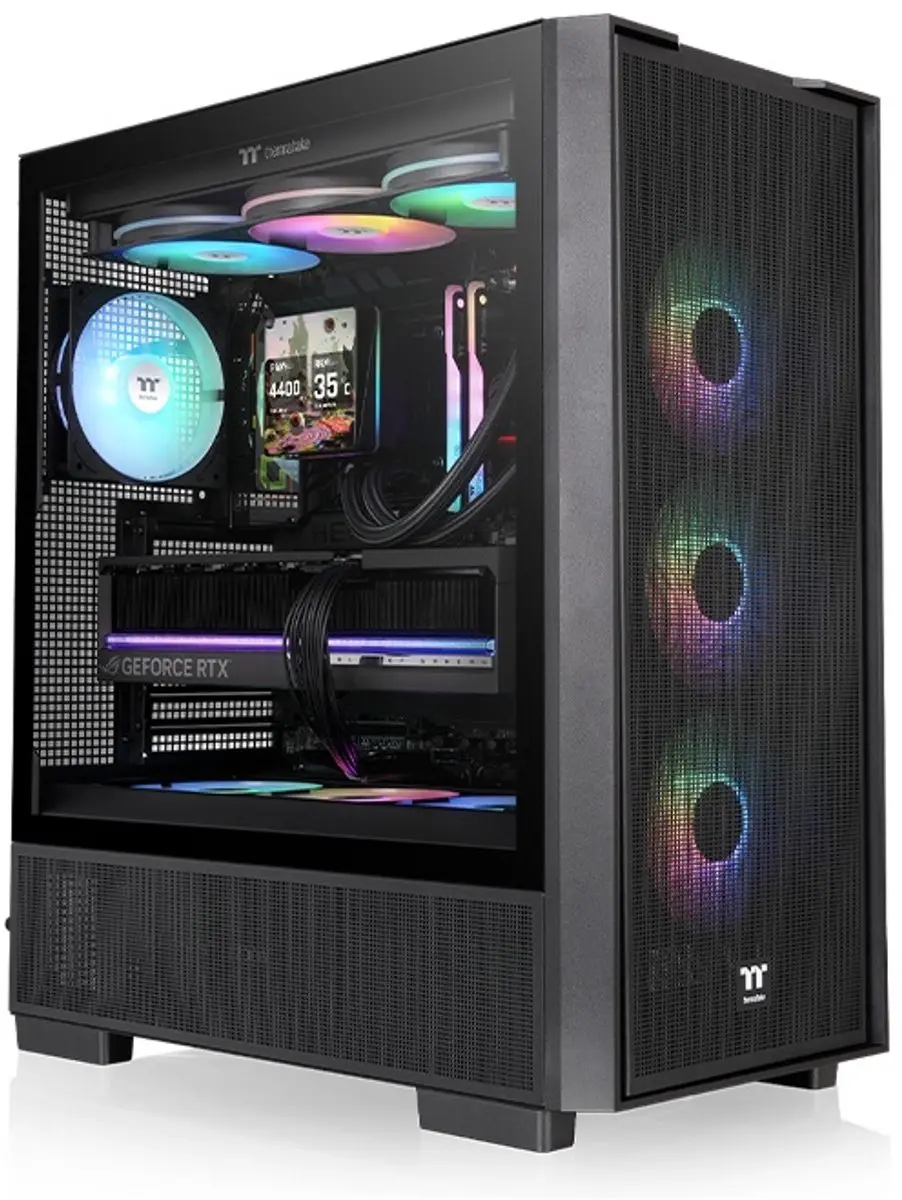 Thermaltake S380 TG ARGB Midi Tower CA-11K-00M1WN-00 - Zwart