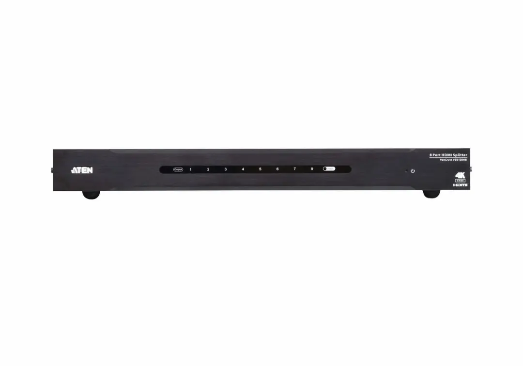 Aten VS0108HB-AT-G 8-Poorts HDMI-Splitter - Zwart - afbeelding 3 van 4
