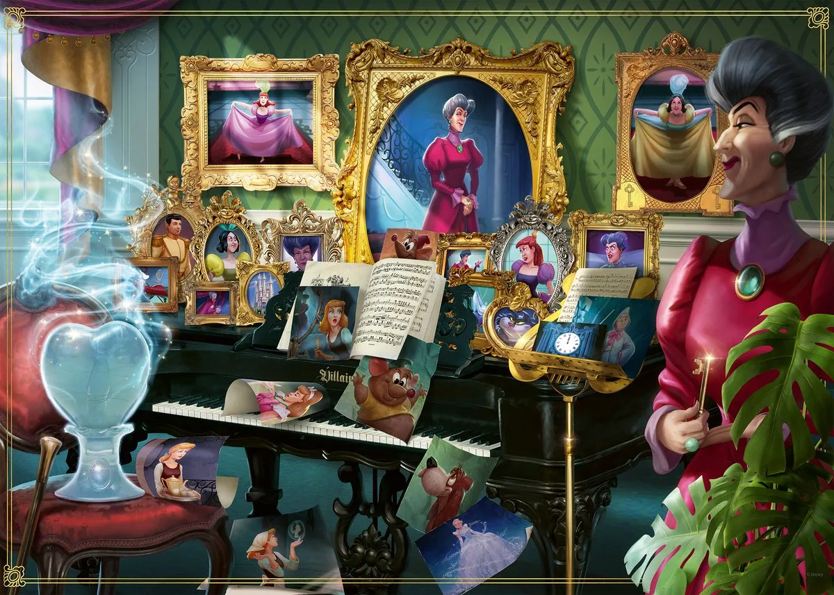Ravensburger Disney Villainous Lady Tremaine Puzzel 1000 Stuks
