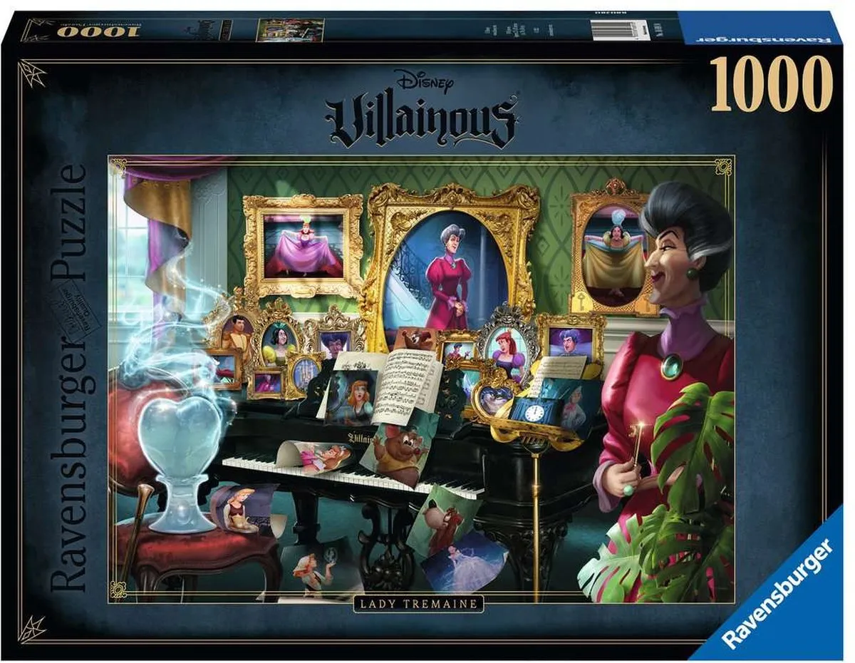 Ravensburger Disney Villainous Lady Tremaine Puzzel 1000 Stuks