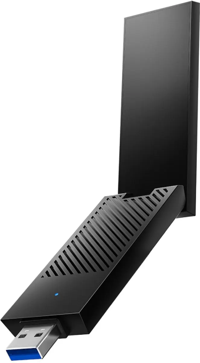 Cudy AX5400 Wi-Fi 6E Adapter - USB 3.0 - Tri-Band - Nero
