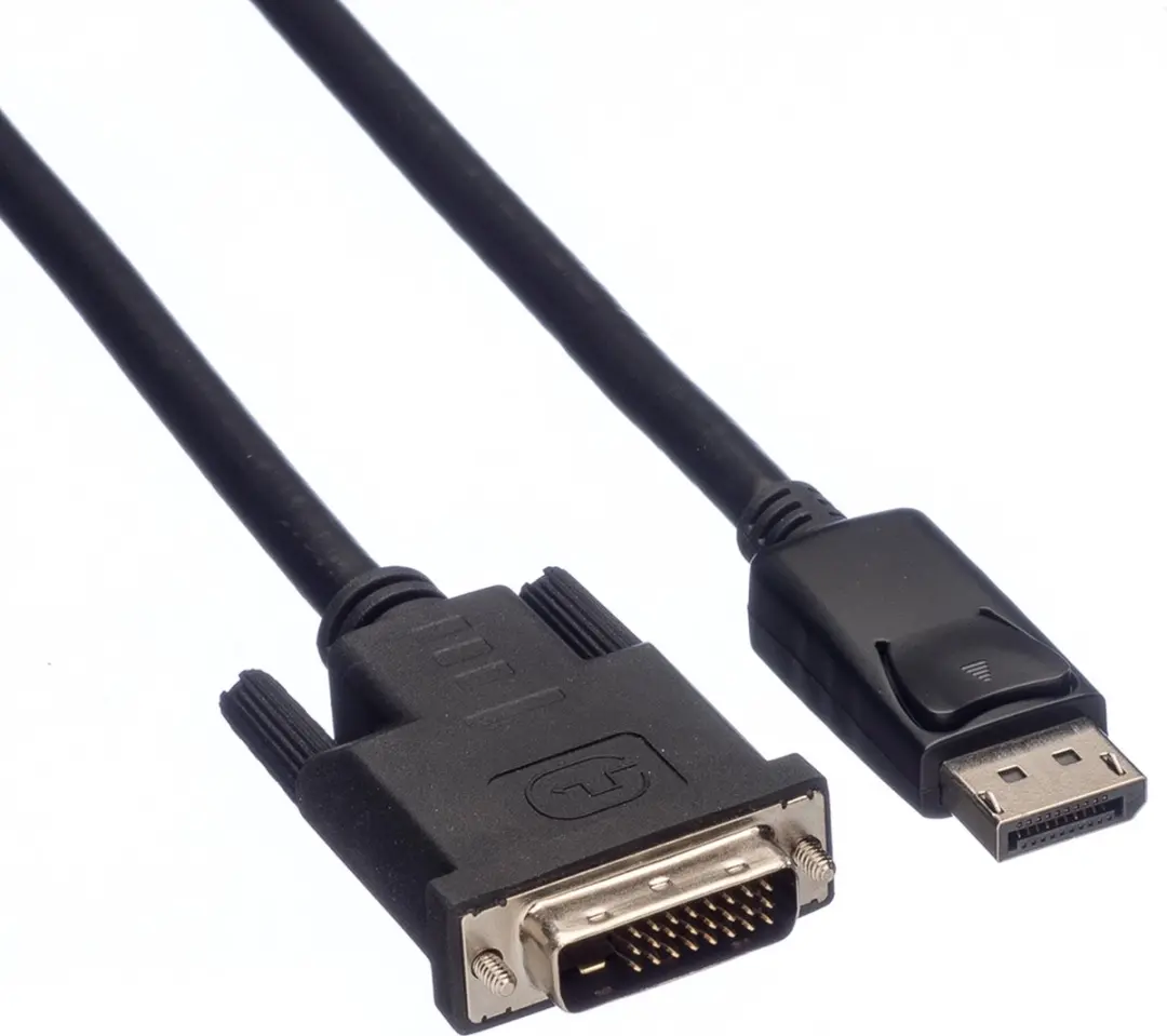 Roline DisplayPort naar DVI Kabel 24+1 - 3m - Zwart