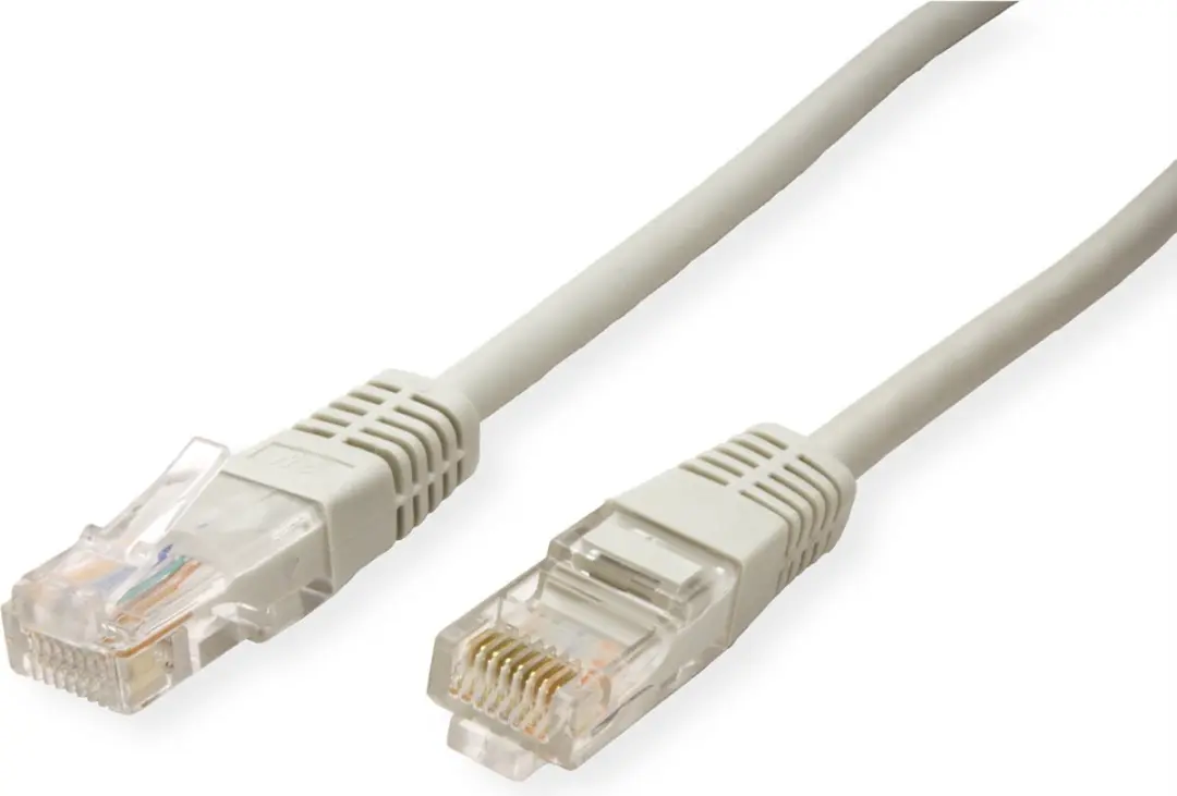 Roline Patchkabel Cat.5e UTP PoE 2m - Grijs - afbeelding 2 van 6